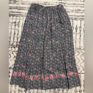 Vintage floral skirt